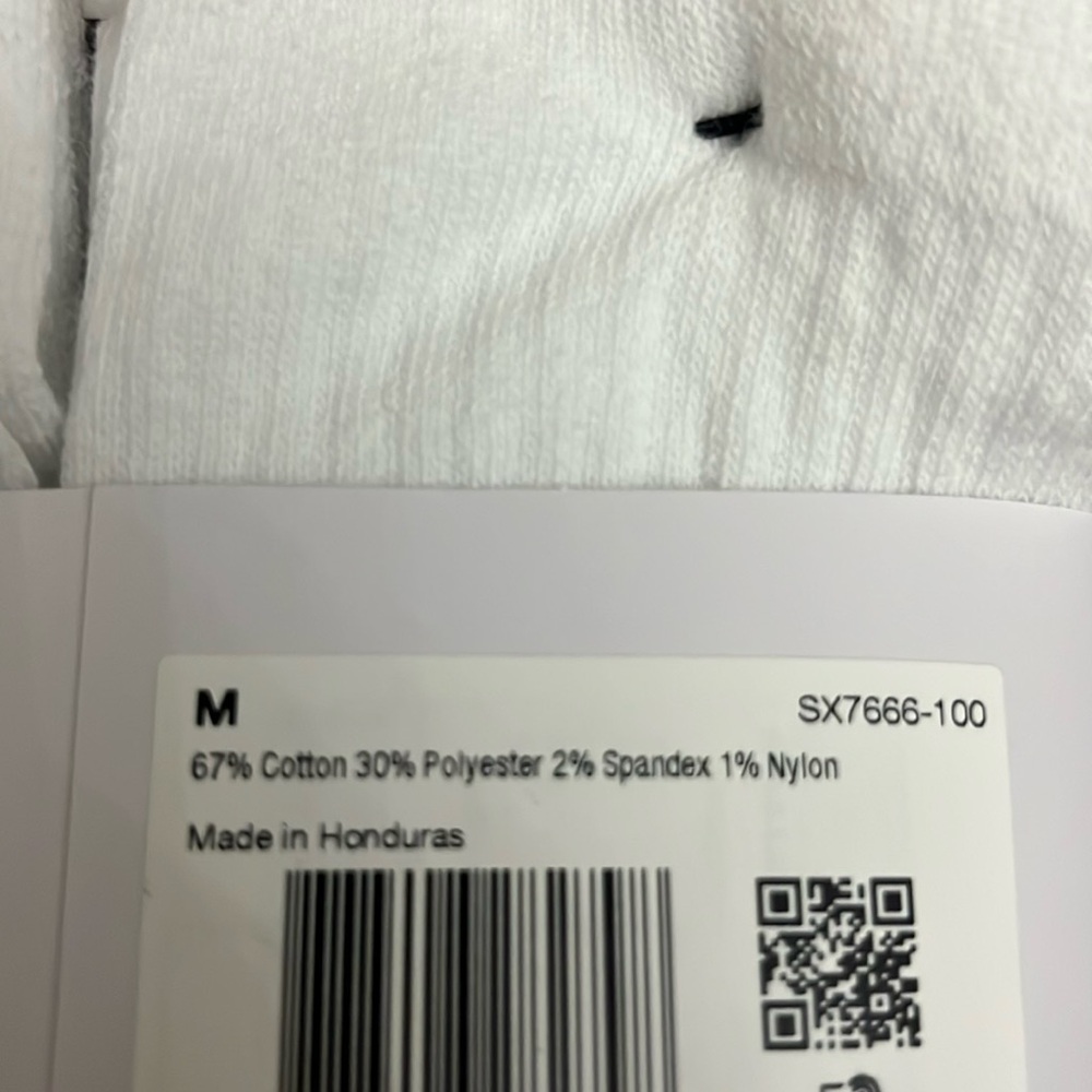 Nike Everyday Crew Cotton Cushioned Socks 6 Pack Size M - Picture 15 of 17